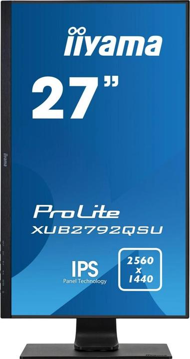 Produktbild iiyama ProLite XU2792QSU-B1 (2560 x 1440 Pixel, 27")