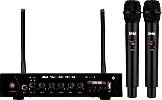 No Name DNA VM DUAL VOCAL EFFECT SET Wireless Microf.