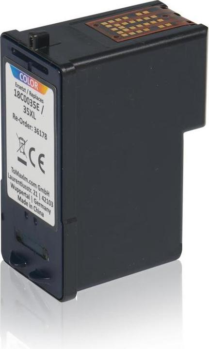 Produktbild Inkadoo Druckerpatronen kompatibel zu Lexmark 18C0035E / 35XL Druckkopfpatrone, color Farbe (Color)