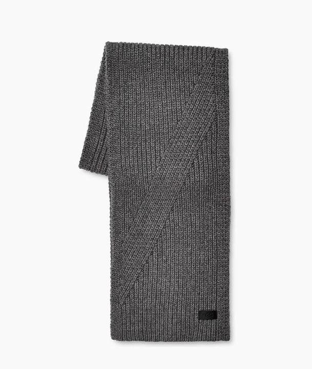 Image du produit Ugg Écharpe à rayures en tricot côtelé