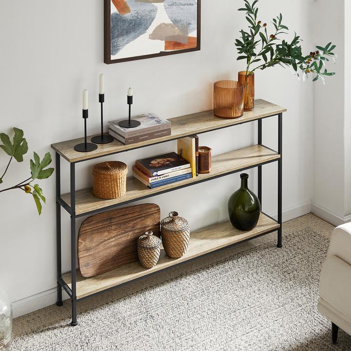 Actual product image SoBuy Console table with 3 shelves