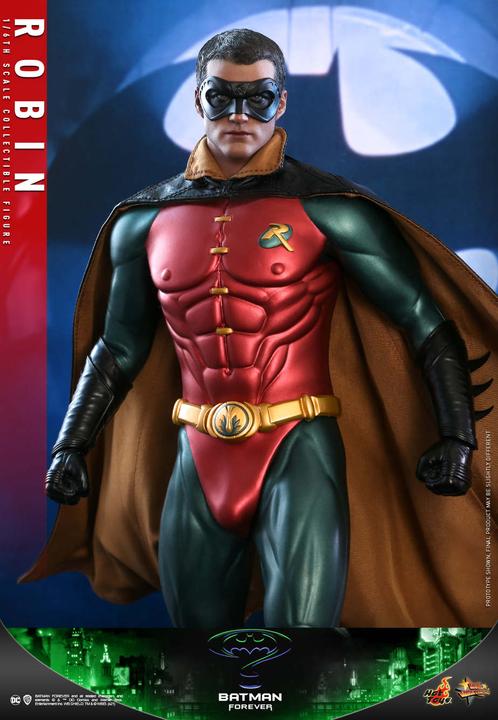 Actual product image Hot Toys Batman Forever "Robin" 1/6 Movie Masterpiece Action Figure