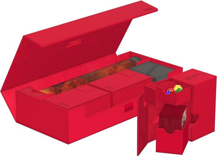 Produktbild Ultimate Guard Kartenbox XenoSkin Superhive 550+ Rot