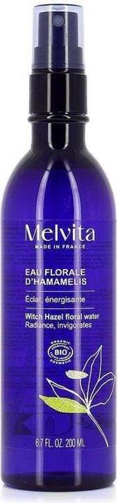 Melvita Hamamelis-Blütenwasser Spray (Mizellenwasser, 200 ml)