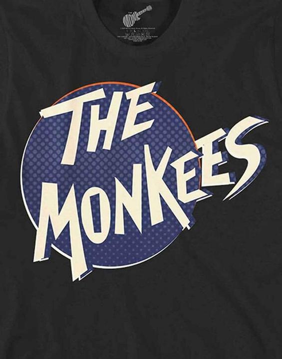 Immagine prodotto The Monkees Maglietta unisex adulto con logo a pois (L)