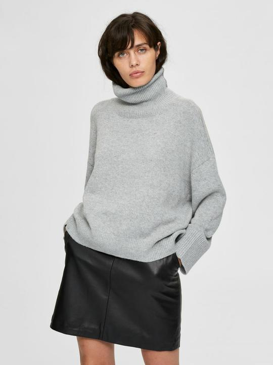 Produktbild Selected Femme Boxy Fit Rollkragenpullover (XL)