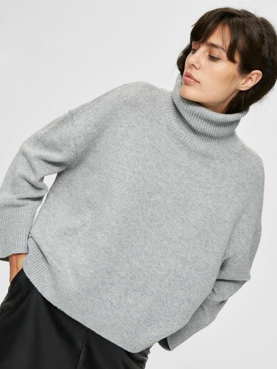 Produktbild Selected Femme Boxy Fit Rollkragenpullover (XL)