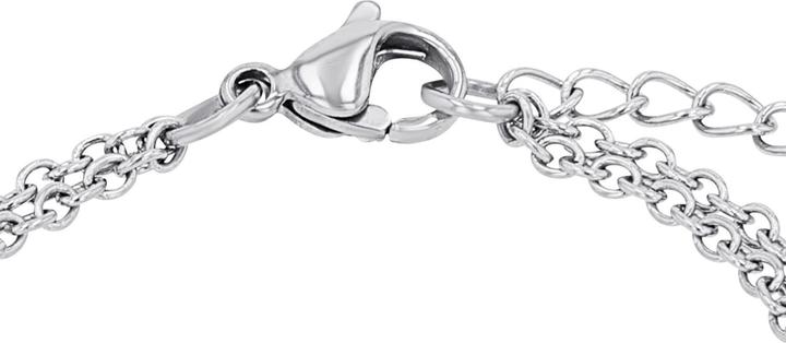 Produktbild S.Oliver Armschmuck für Mädchen, Edelstahl, Glas | Infinity (16 cm, Edelstahl)