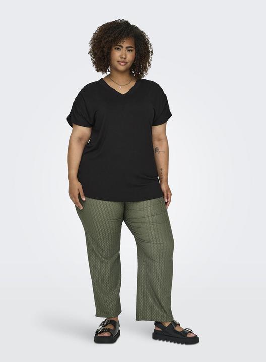 Actual product image Only Regular fit V-neck top Top Top (M)