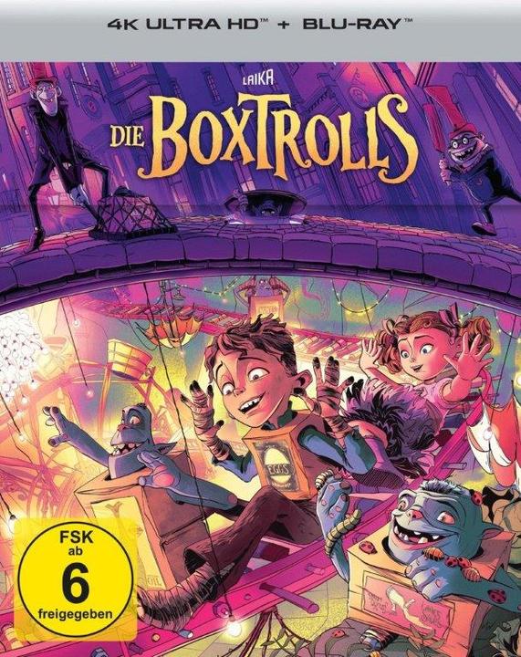 Actual product image Plaion The Boxtrolls (Blu-ray, 20250130, German)