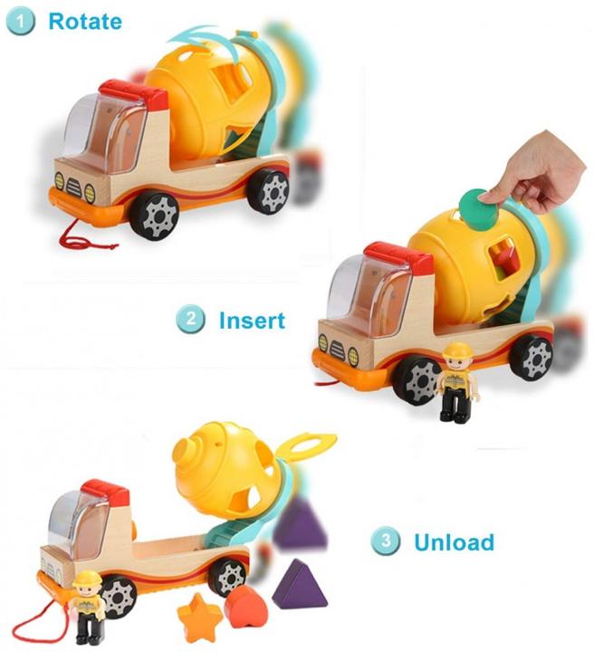 Produktbild Topbright Toys Mischwagen mit Formsortierer