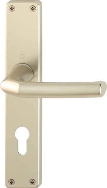 Productafbeelding Hoppe Lange wapenschildbeslag Birmingham 1117/202SP Aluminium F2 PZ 72 mm DIN links / rechts (Deurplaat set)