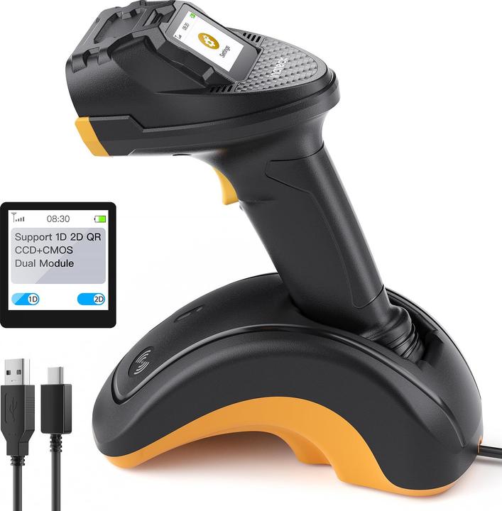Inateck Barcodescanner Pro 8 black (Pro 8 black)
