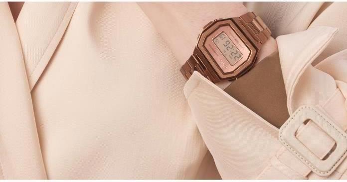 Actual product image Casio Vintage A1000rg-5ef (Digital watch, 39.60 mm)