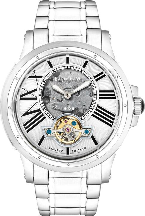 Thomas Earnshaw ES-8244-11 Bertha Open Heart Skeleton 42mm (Analoguhr, 42 mm)
