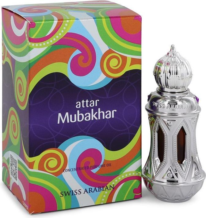 Actual product image Swiss Arabian Attar Mubakhar by Concentrated Perfume Oil 20 ml (Extrait De Parfum, 20 ml)