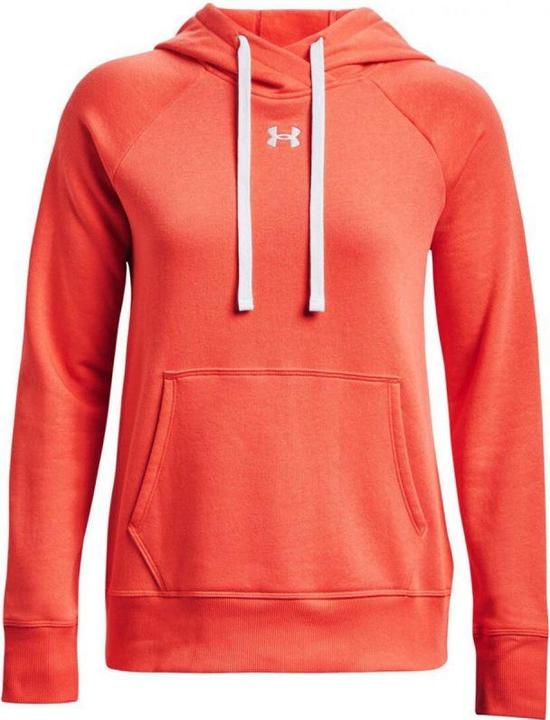 Under Armour Damen Rival Fleece HB Hoodie orange 1356317 877 (2XL) (XXL)