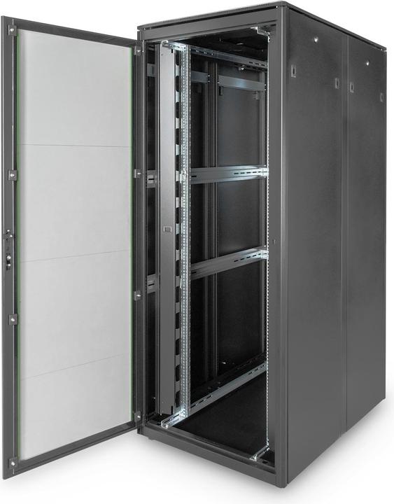 Actual product image Digitus 42U network cabinet 2053x800x1200mm color black RAL 9005 (42 RU, 19 inch rack)