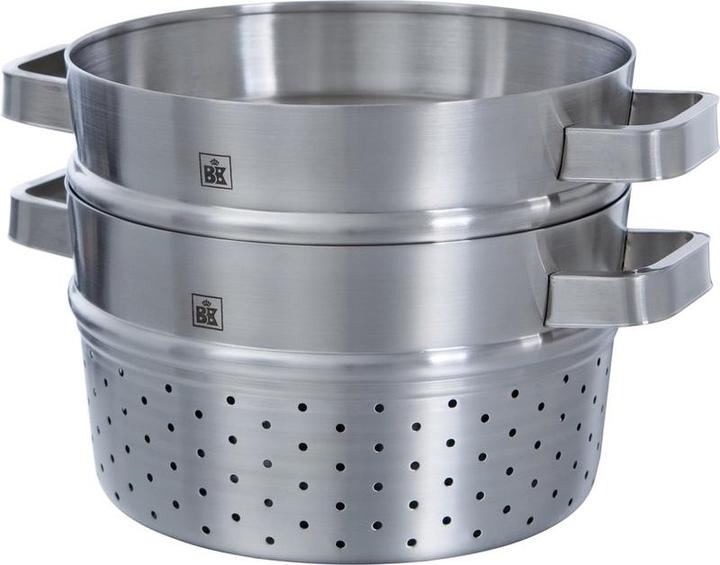 Actual product image BK Conical+ Stomerset - 2 pieces - 20 cm (20 cm, Steam cooker, Stainless steel)