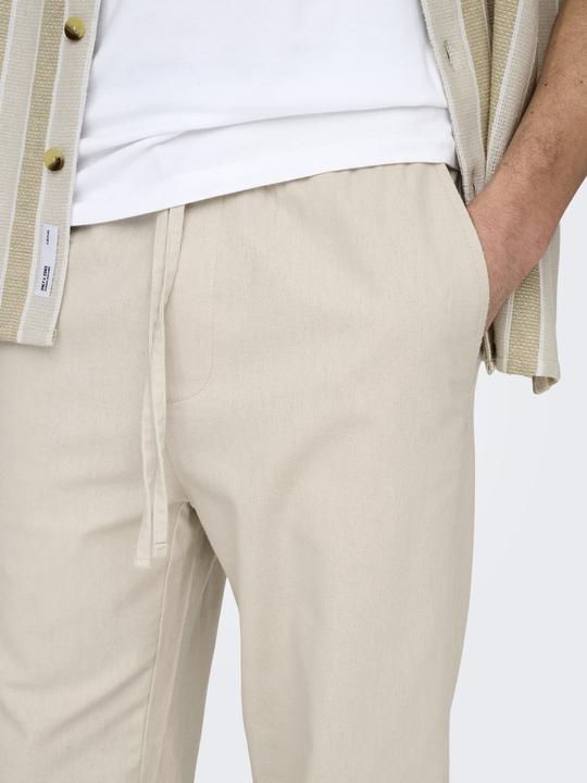 Actual product image Only & Sons Onssinus Loose 0007 Cot Lin Pant Noos (XS)
