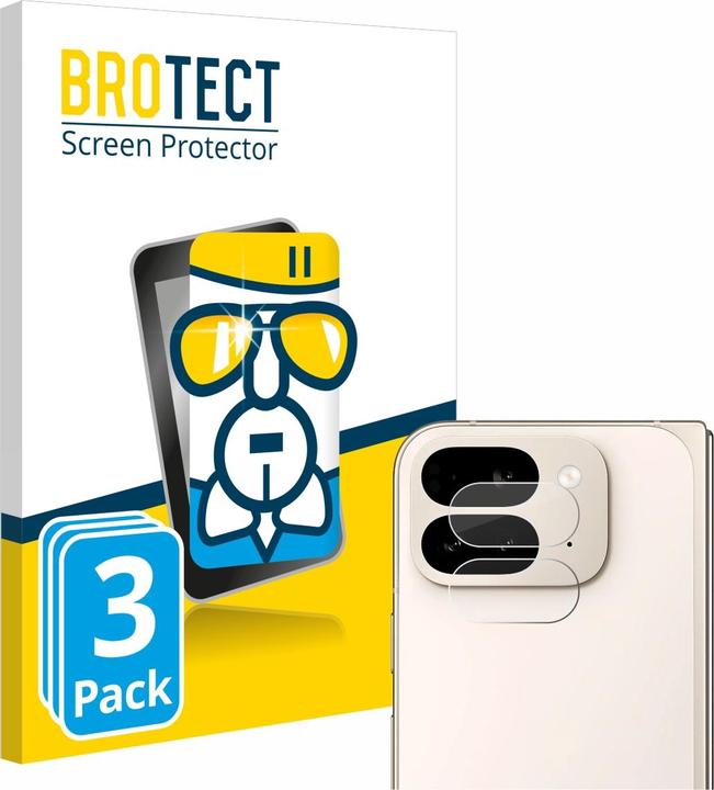 Actual product image BROTECT AirGlass Glass (3 Piece, Google Pixel 9 Pro Fold)
