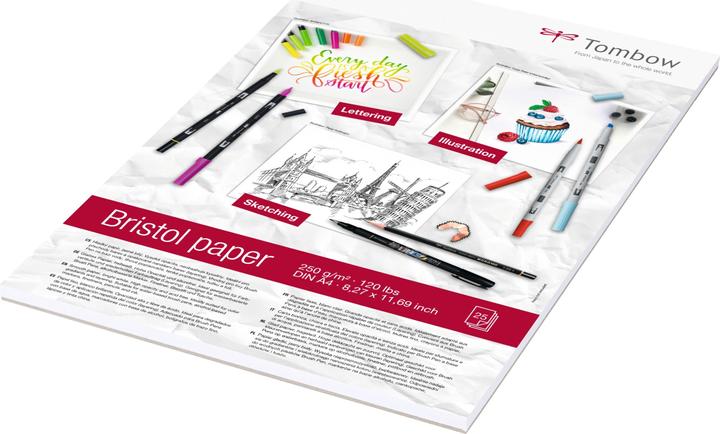 Produktbild Tombow Zeichenblock Bristol (A4, Blanko, Weicher Einband)