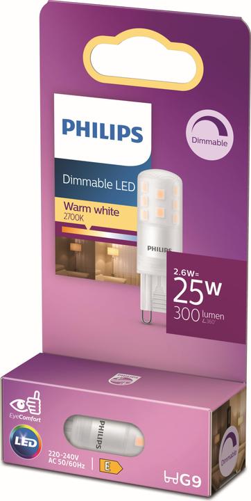 Actual product image Philips Burners (G9, 2.60 W, 215 lm, 1 x, E)