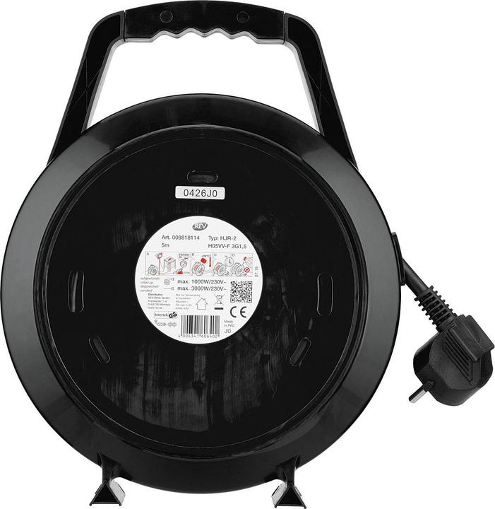 Actual product image REV 008818114 Cable reel 5 m protective contact plug (5 m, 1.50 mm²)