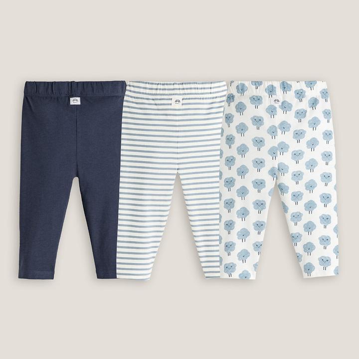 Actual product image La Redoute Collections 3-pack leggings (54)
