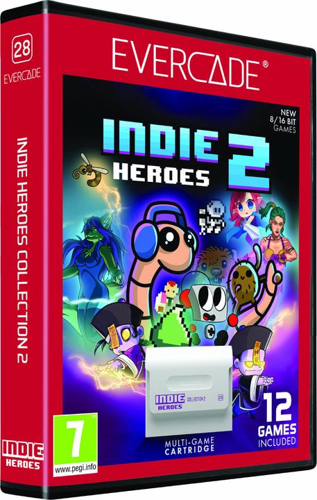 Blaze Evercade Indie Heroes Cartridge2