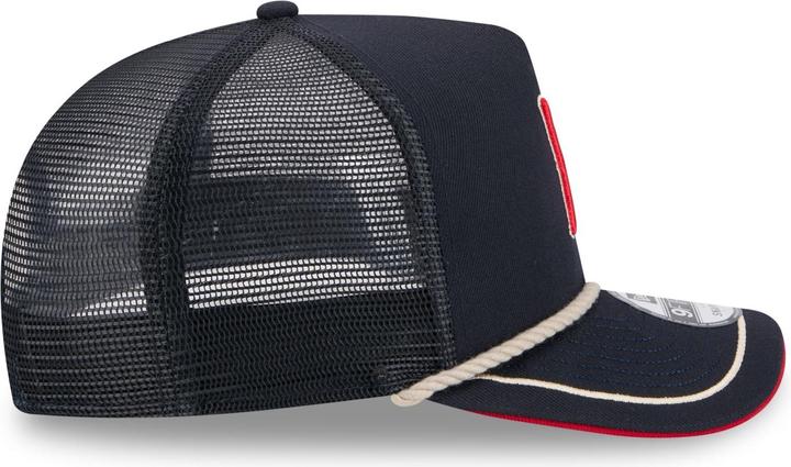 Actual product image New Era 9Fifty Trucker Cap - Vintage Rope Boston Red Sox