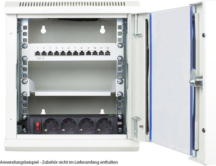 Image du produit Alcasa GC-R0100 Rack 6U étagère murale (5.71 HE, Rack 10 pouces)