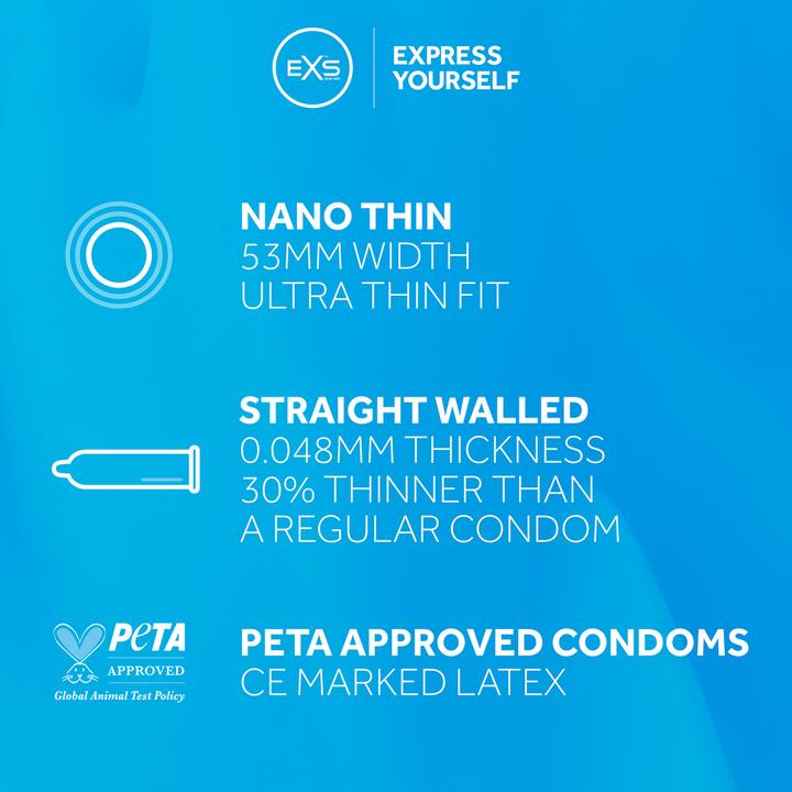 Actual product image EXS Nano Thin (12 pcs.)