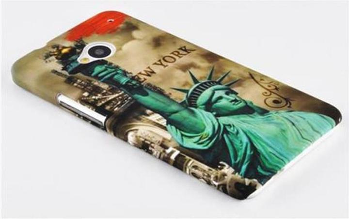 Produktbild Cadorabo Hard Cover mit Aufdruck Cover (HTC One M7)