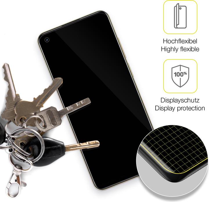 Produktbild Dipos Displayschutzfolie Full-Cover 3D (2 Stück, Realme 11)