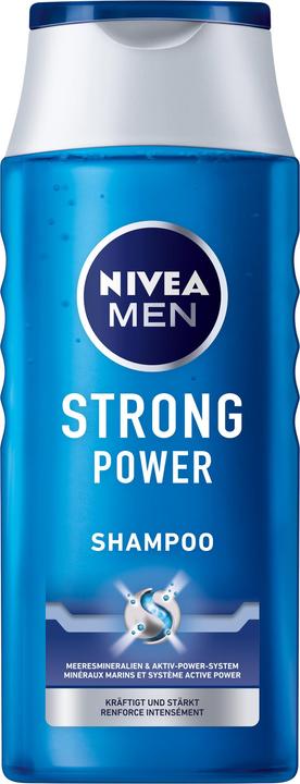 Actual product image NIVEA MEN Strong Power (250 ml, Liquid shampoo)