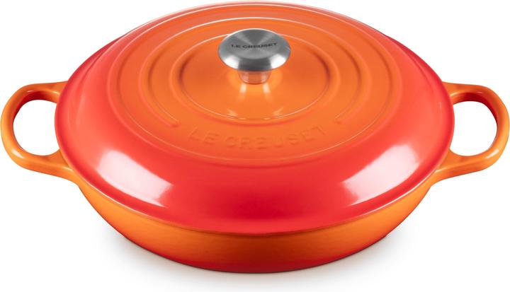 Produktbild Le Creuset Signature (30 cm, Bräter + Schmortopf, Gusseisen)