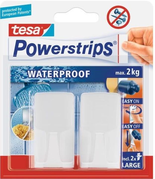 tesa Powerstrips Waterproof Haken WAVE