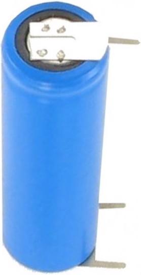 Immagine prodotto AccuCell Batteria ricaricabile Flat Top AA etichetta di saldatura 3-er stampa + / -- (3 pz., 600 mAh, Accumulatore di carica elettrica)