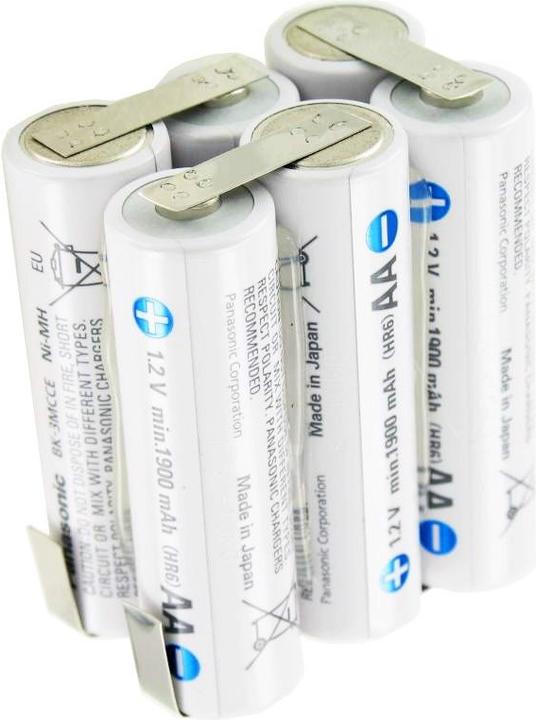 Produktbild Panasonic Akku Eneloop F2x3 6/BK-3MCCE mit Lötfahne (1 Stk., 2000 mAh, Akku)