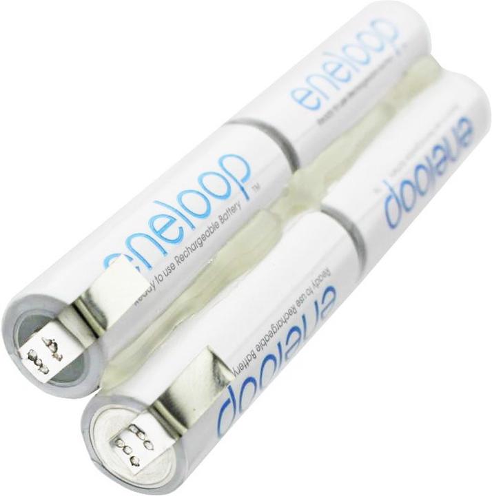 Actual product image Sanyo Akku Eneloop AA Stange L2x2 4,8/2000 mit LF-U (4.80 V, 2000 mAh)