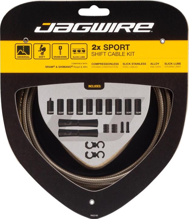 Jagwire 2X Sport Shift schakelkabel/mof