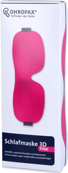 Produktbild Ohropax Schlafmaske 3D Pink, 1 St (Schlafmaske)