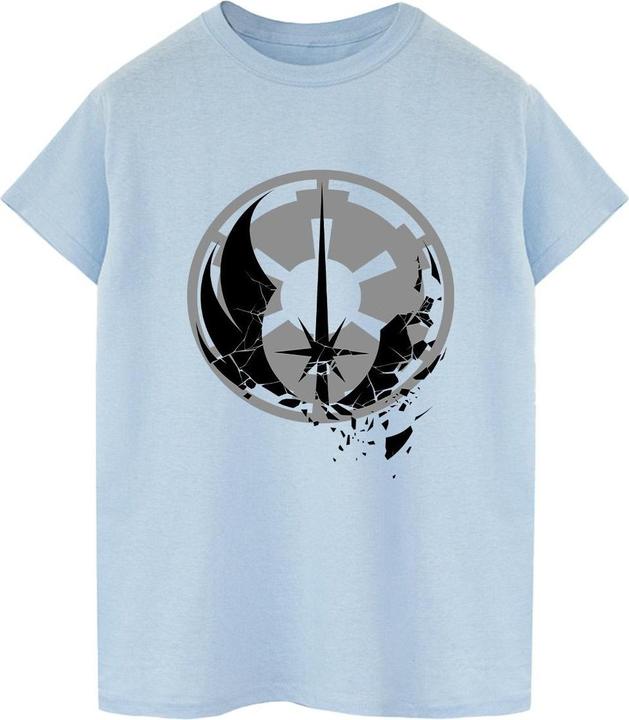 Star Wars ObiWan Kenobi Fractured Logos TShirt (XL)