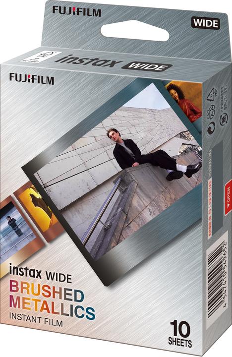 Actual product image Fujifilm Instax Wide 10 Blatt Brushed Metallics (Instax Wide 400, Instax Wide 300)
