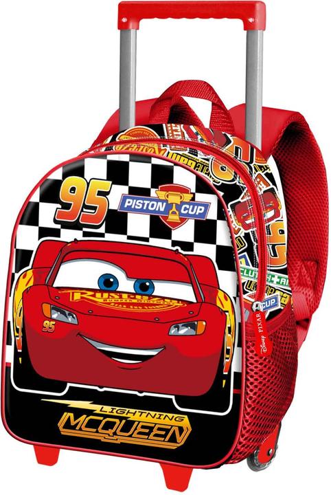 Produktbild Karactermania Small 3D Backpack with Wheels Racer