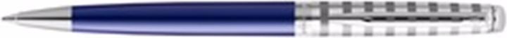 Waterman Kugelschreiber Hémisphère DeLuxe Marine Blue (M, blau) (Silber, Violett)