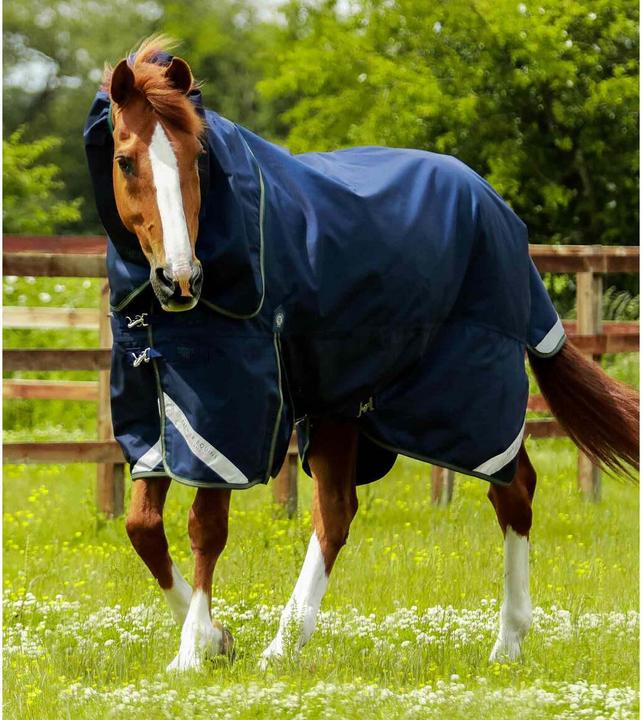 Produktbild Premier Equine outdoor-decke mit halsteil titan 40 g (168 cm)