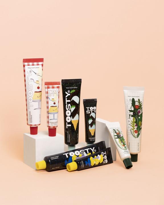 Produktbild Toosty custard pudding toothpaste
