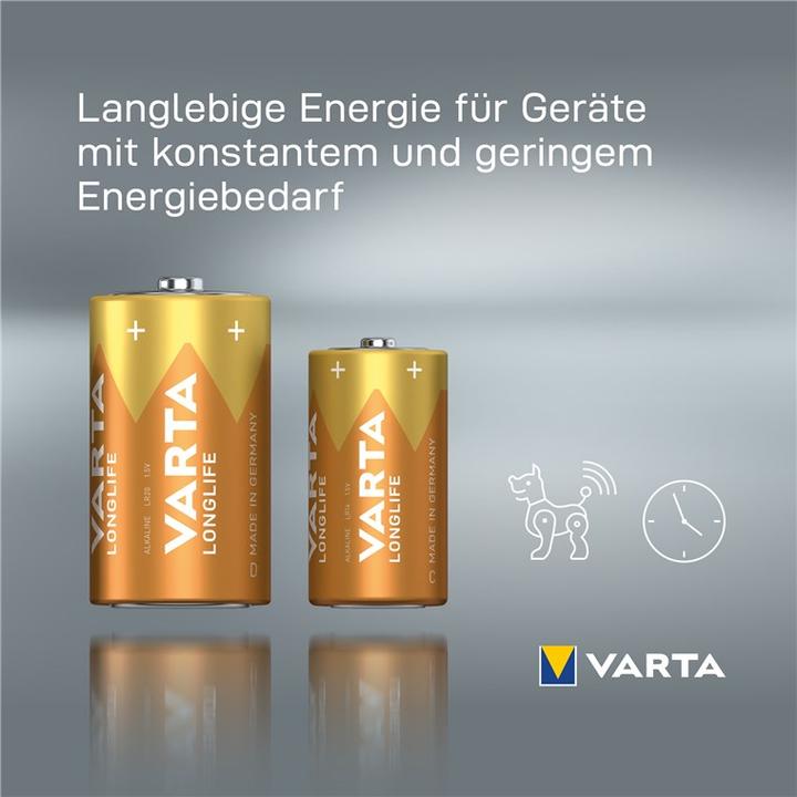 Actual product image Varta Longlife (2 pcs., D, 15800 mAh)